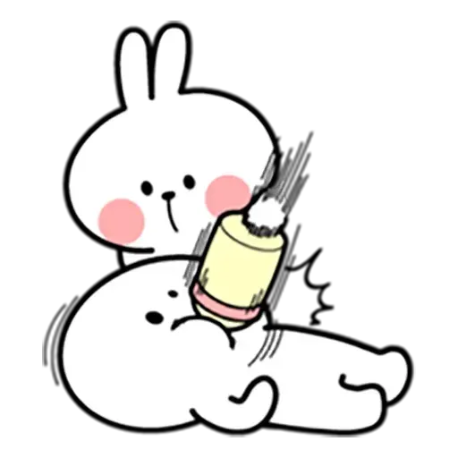 Spoiled rabbit 暴力互動版 - Sticker 6