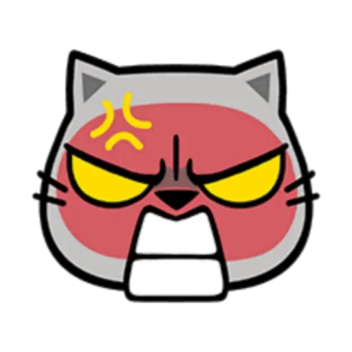 Mansi Kat Faces - Sticker 3