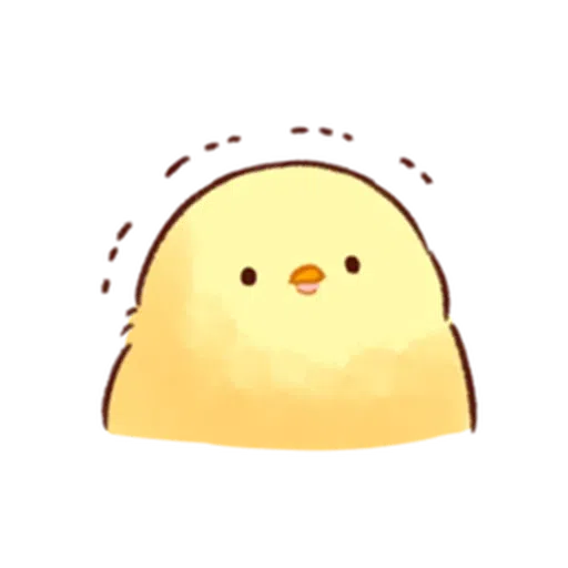 soft and cute chick 16 - Sticker 7