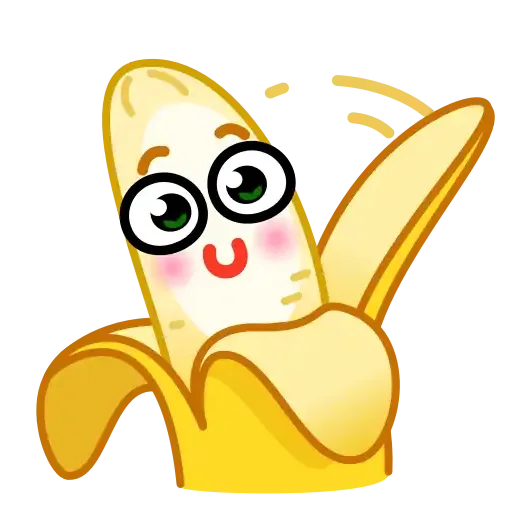 Banana - Sticker