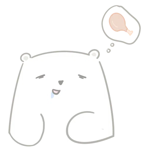 Polar bear Vanilla & Penguin Mochi  - Sticker 8