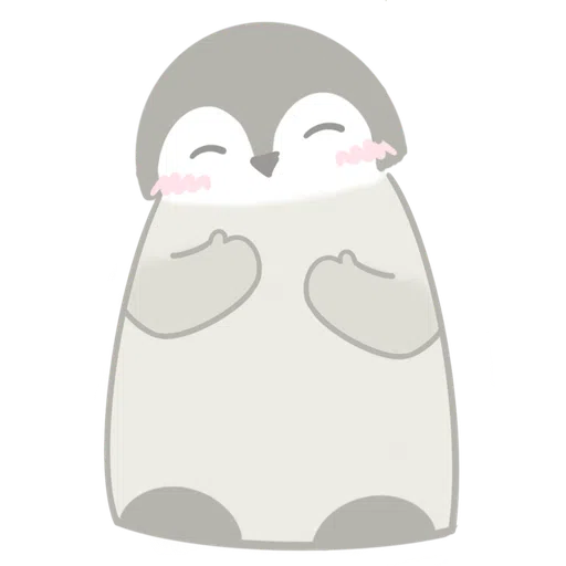 Polar bear Vanilla & Penguin Mochi  - Sticker 5