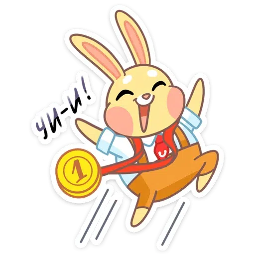 Yellow Rabbit - Sticker 8