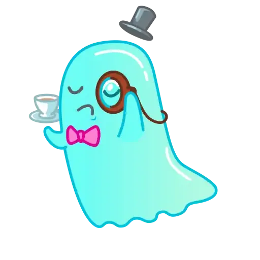 Ghost Bugi (Буги @FOXDIZIGNERLIFE) - Sticker 4