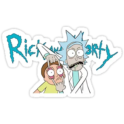Rick & Morty 1 - Sticker 8
