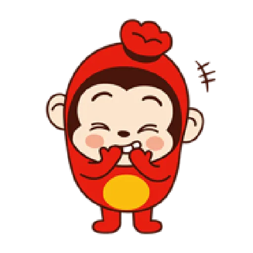 Sausage Monkey! Lovely Cocomong 2 - Sticker 3