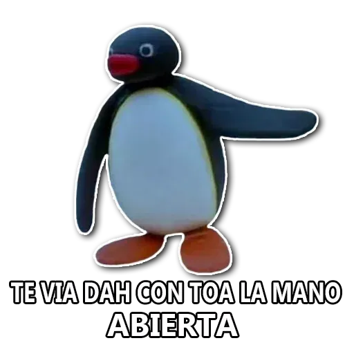 Pingu en Español- Sticker