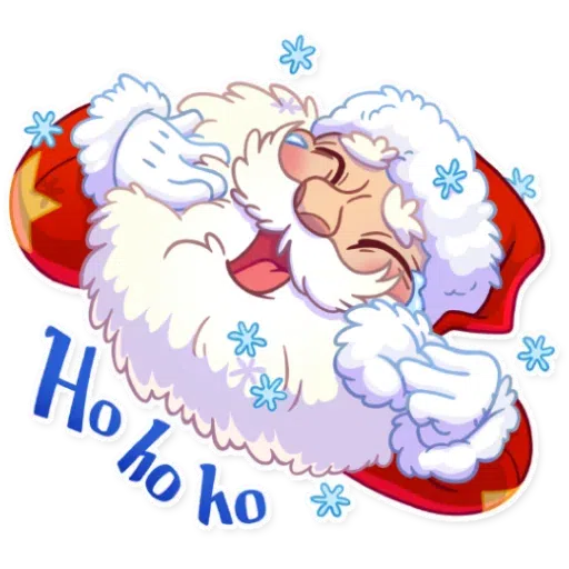Santa- Sticker