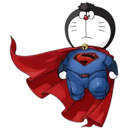 Doraemon superhéroes- Sticker