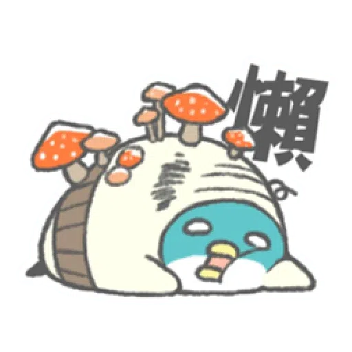 PP mini 小小企鵝 -小老頭 （2） - Sticker