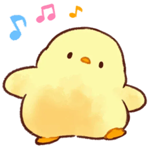 Soft and Cute Chick 2 - Sticker 2