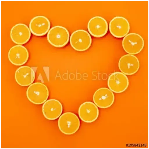 orange hearts2 - Sticker 3