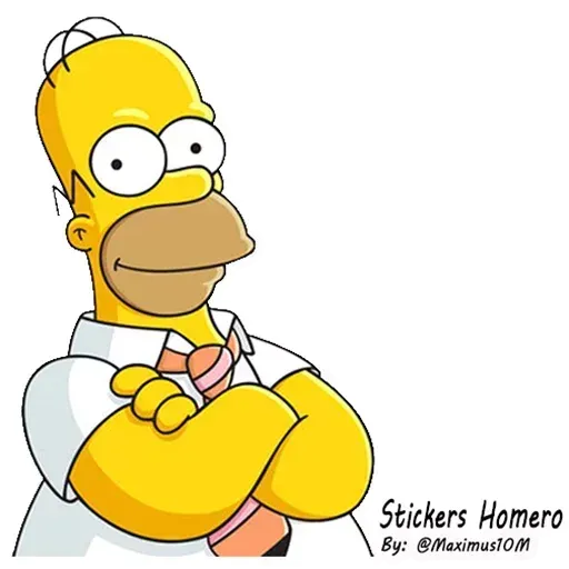 Homer Simpson- Sticker