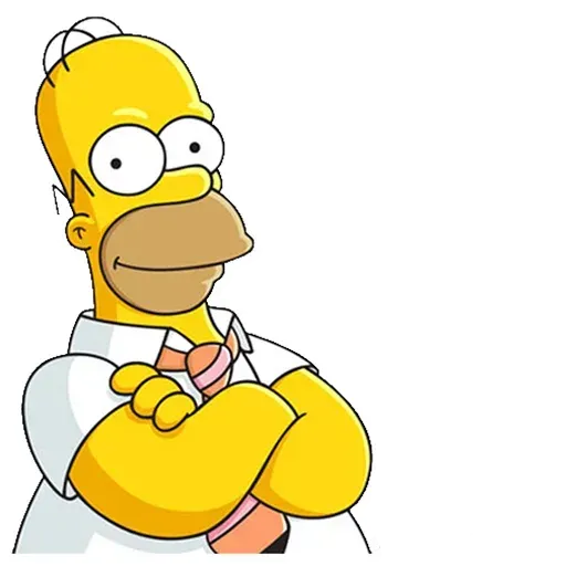 Homer Simpson Sticker Telegram Simpsons Comics Series, Homer's Barbershop  Quartet, Homer Simpson, Sticker, Telegram png