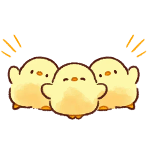 Soft and Cute Chick 3 - Sticker 4