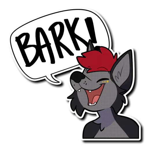 JTwusky the furry - Sticker 3