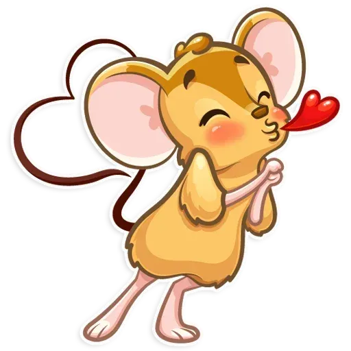 Arno the Mouse - Sticker 2