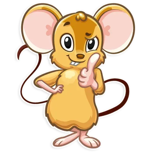Arno the Mouse - Sticker 3