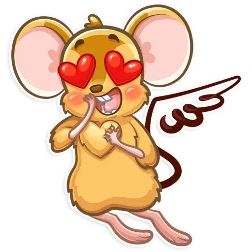 Arno the Mouse - Sticker 6