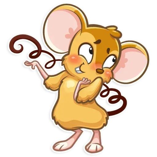 Arno the Mouse - Sticker 5