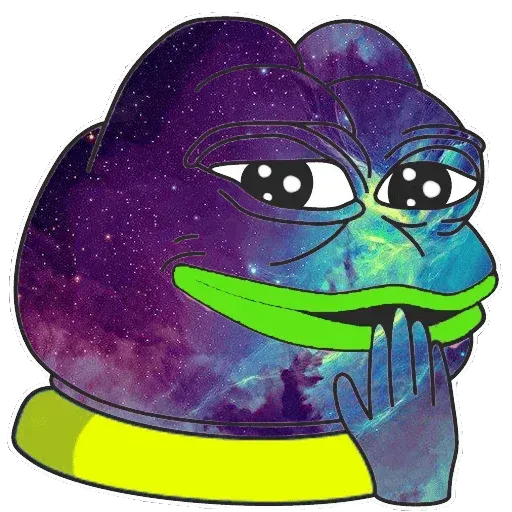 Pepe Galaxy - Sticker 6