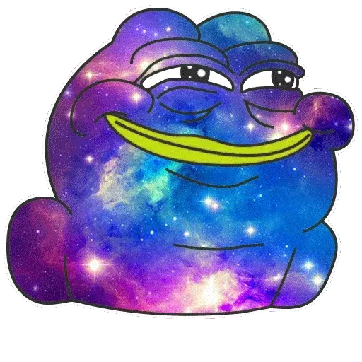 Pepe Galaxy- Sticker