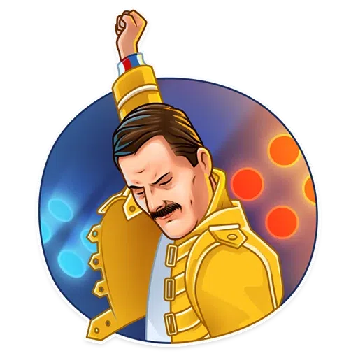 Freddie Mercury- Sticker