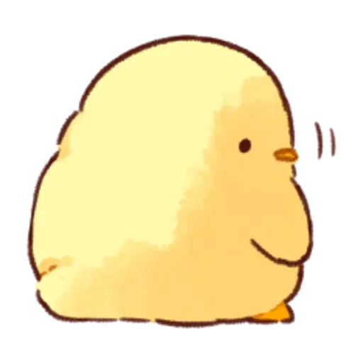soft and cute chick 04 - Sticker 3